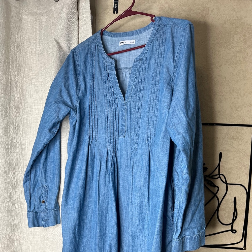 Chambray Dress